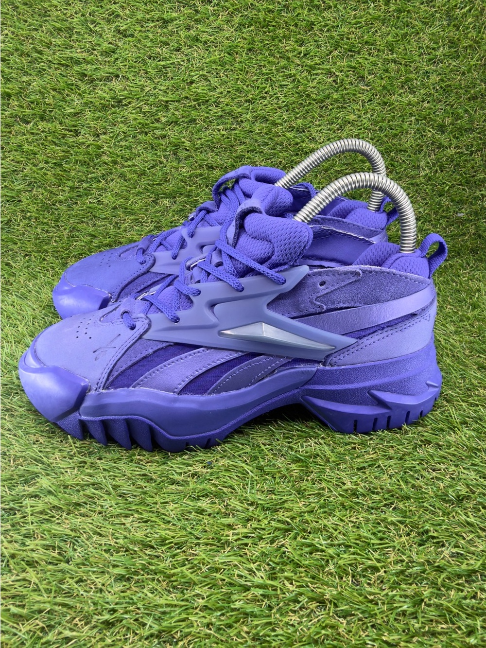 Reebok Club C Cardi B V2 Ultima Womens Size 6  us Purple Athletic Shoes Sneakers